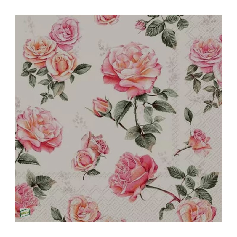 1serviette papier Les Roses-37