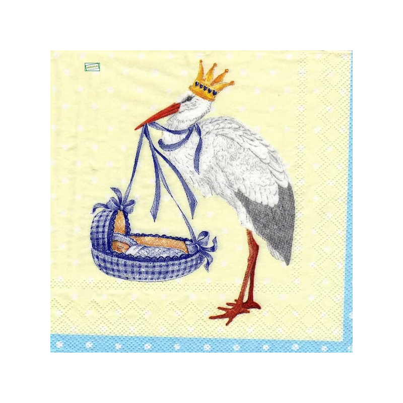 1 serviette papier Bébé-22