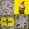 5 serviettes papier Lutins- 3