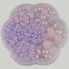 5000 demi perles Mauve