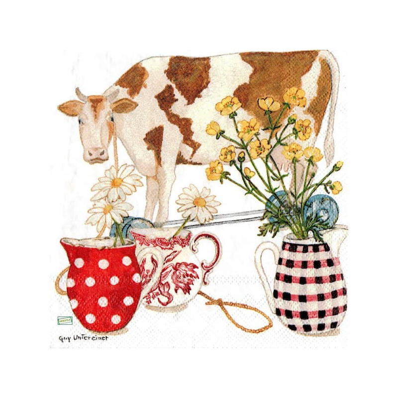 1serviette papier La Vache-112