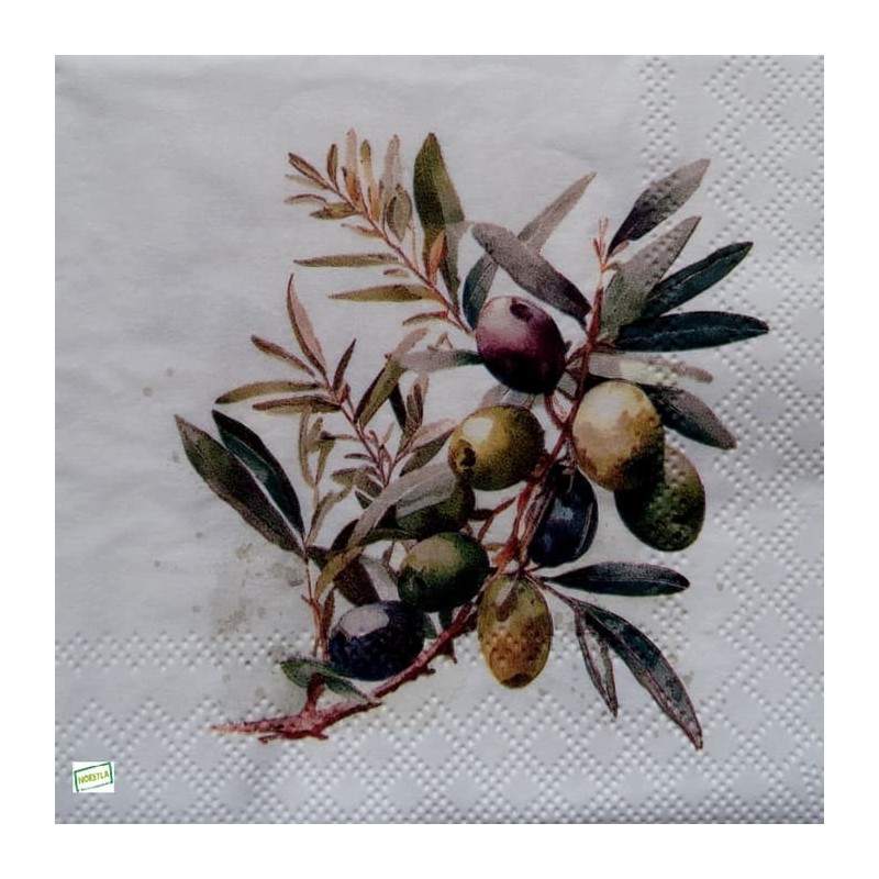 1serviette papier Olives-62