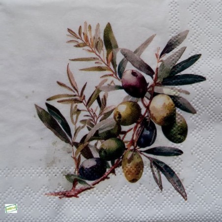 1serviette papier Olives-62