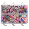 3000 demi perles Multicolores