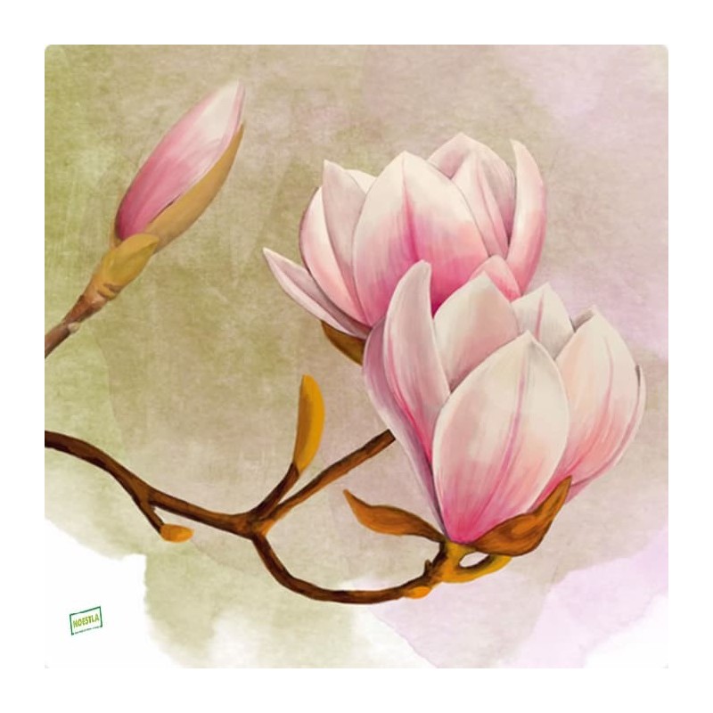 1serviette papier Magnolias-24