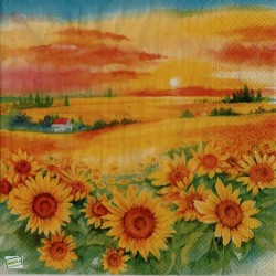 1serviette Les Tournesols -20