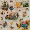 1 serviette papier Pâques -46
