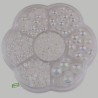 5000 demi perles Blanches