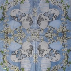 1 serviette papier Pâques -15