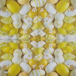1 serviette papier Pâques -32