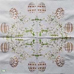 1 serviette papier Pâques -41