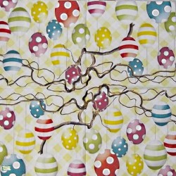 1 serviette papier Pâques -44