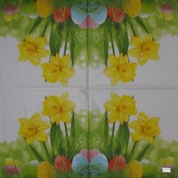 1 serviette papier Pâques-55