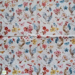 1serviette papier Poulets -67