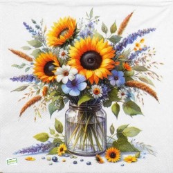 1serviette Les Tournesols -21