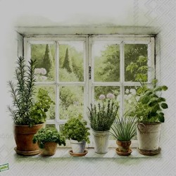 1 serviette Aromates -35