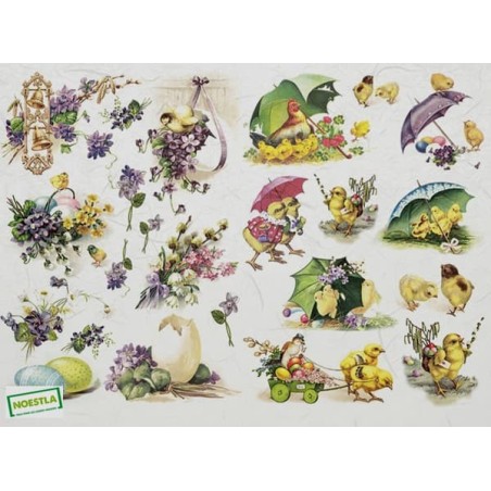 1 papier de riz Pâques-R488