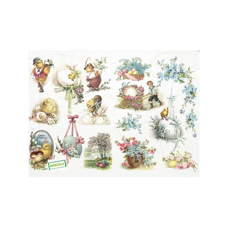 1 papier de riz Pâques-R490