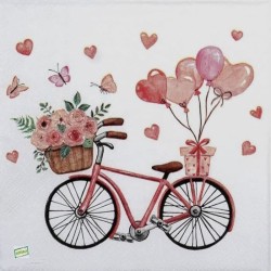 1 serviette papier Le vélo -36