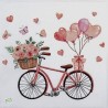 1 serviette papier Le vélo -36