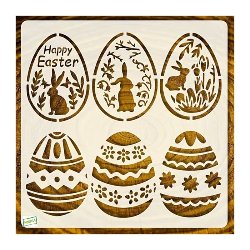 1 Grand Pochoir - Pâques -N2