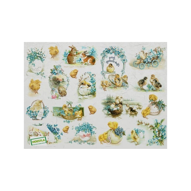 1 papier de riz Pâques-R830