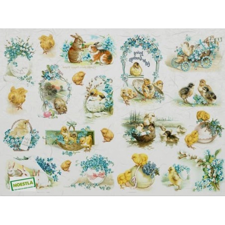 1 papier de riz Pâques-R830