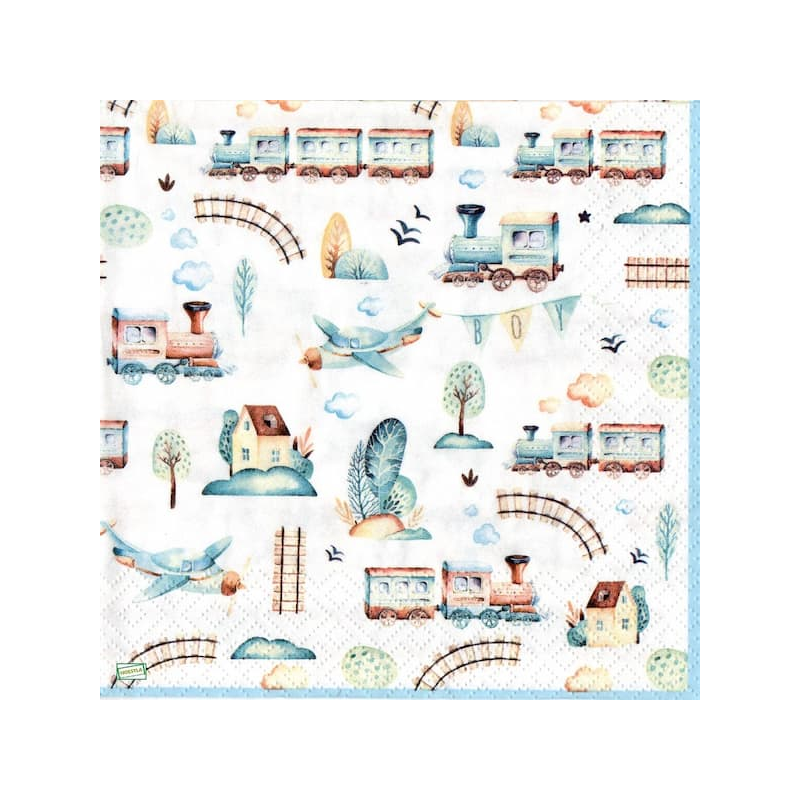 1serviette papier Bébé-38