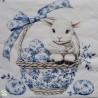 1 serviette papier Pâques -48