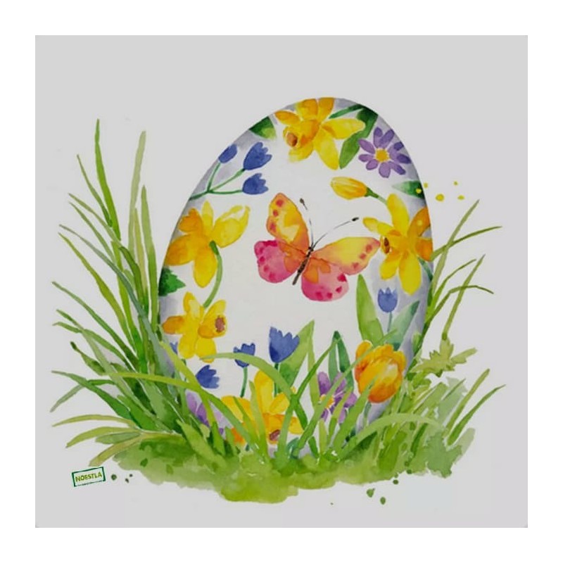 1 serviette papier Pâques -50