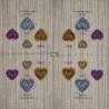 1serviette papier Coeurs-1