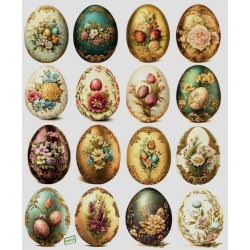 1 papier de riz Pâques-RE1959