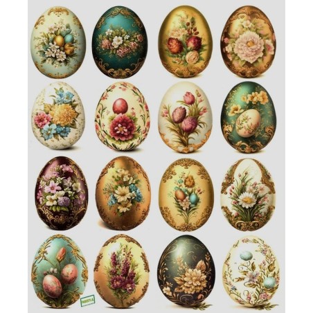 1 papier de riz Pâques-RE1959