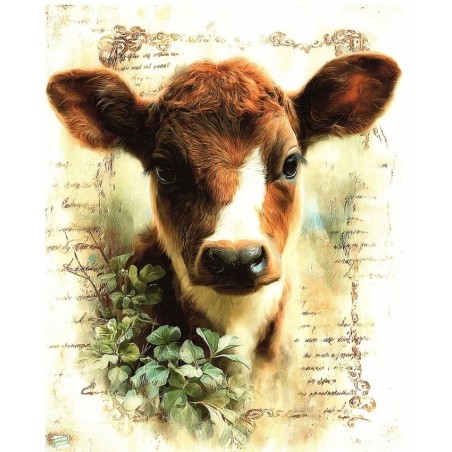 1papier de riz Le Veau -RE8343