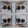1serviette papier Chien -81