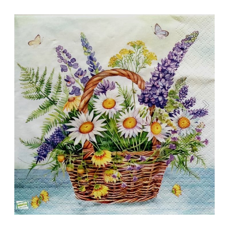 1serviette Mix de Fleurs -19