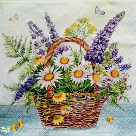 1serviette Mix de Fleurs -19