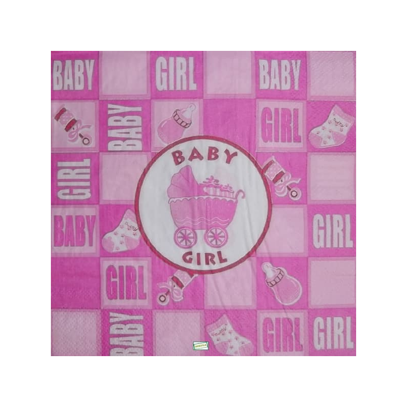 1serviette papier Bébé-60