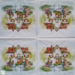 1 serviette papier Nature - 68