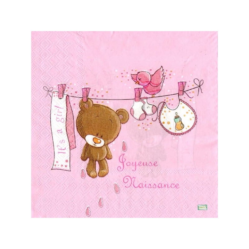 1serviette papier Bébé-64