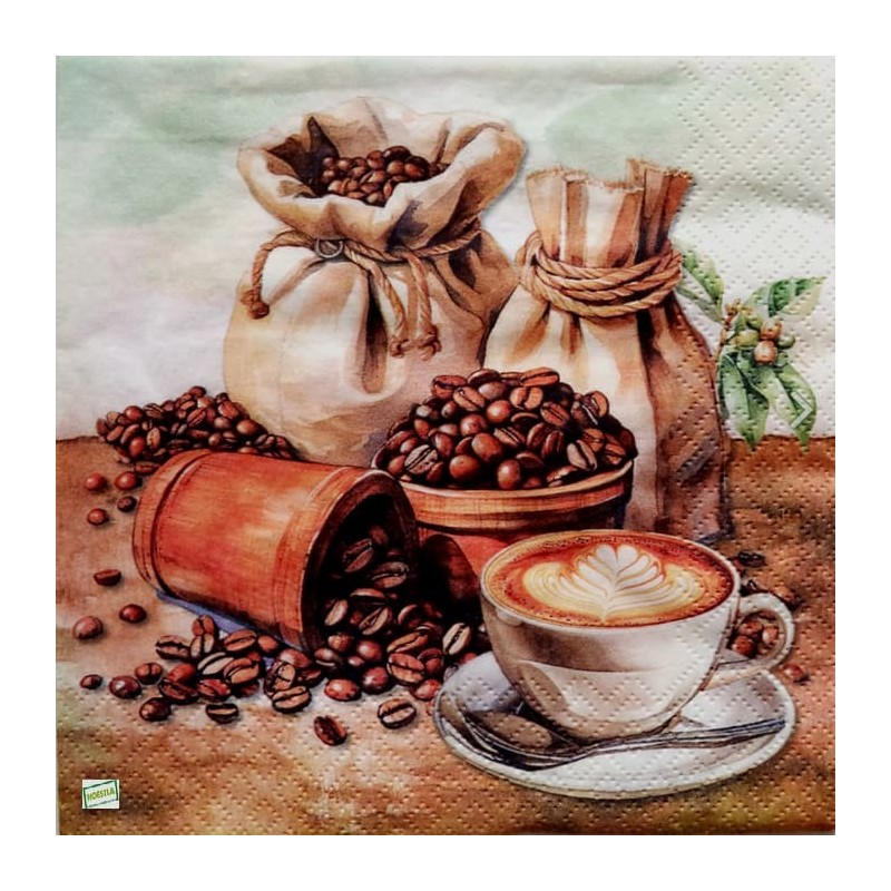 1serviette papier Le Café -132
