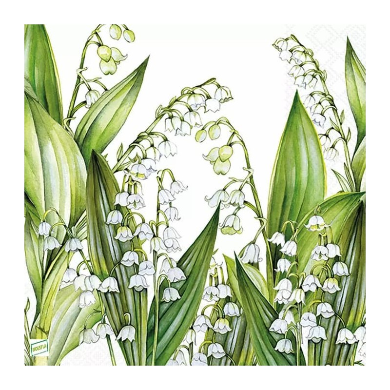1 serviette Le muguet - 33