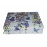 Boite bois Papillons serviettage