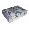 Boite bois Papillons serviettage