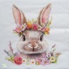 1serviette papier Le Lapin-85