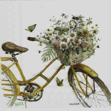 1 serviette papier Le vélo -10