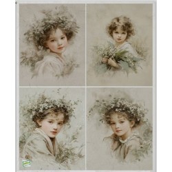 1 papier de riz Enfants -R2839