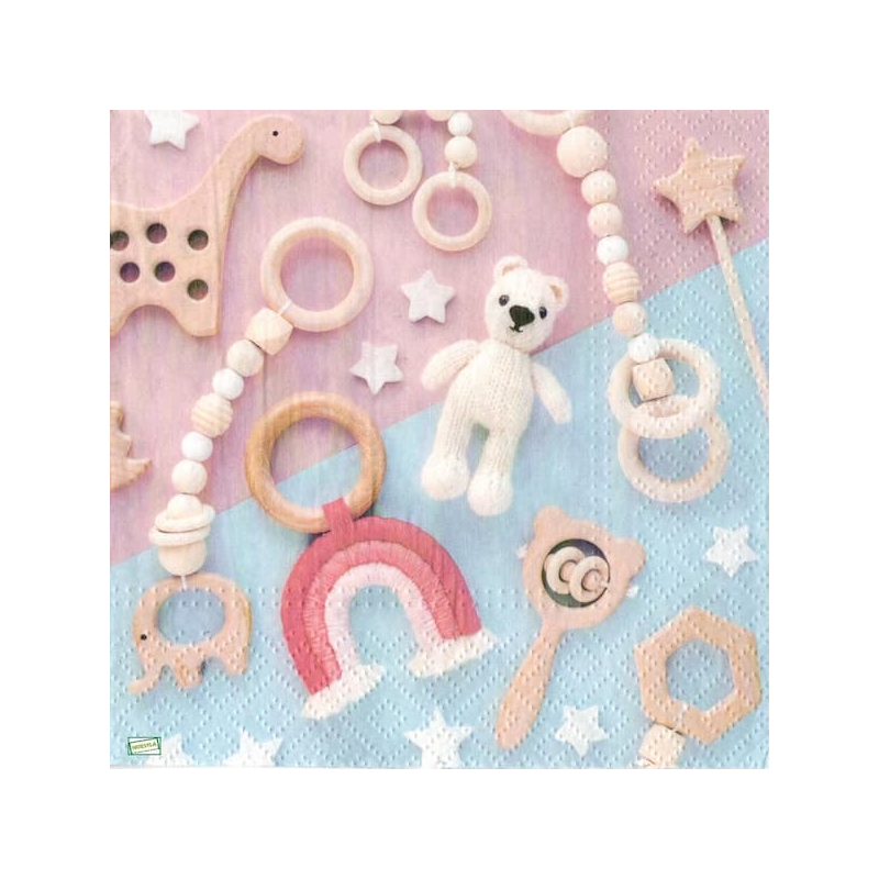 1serviette papier Bébé-73