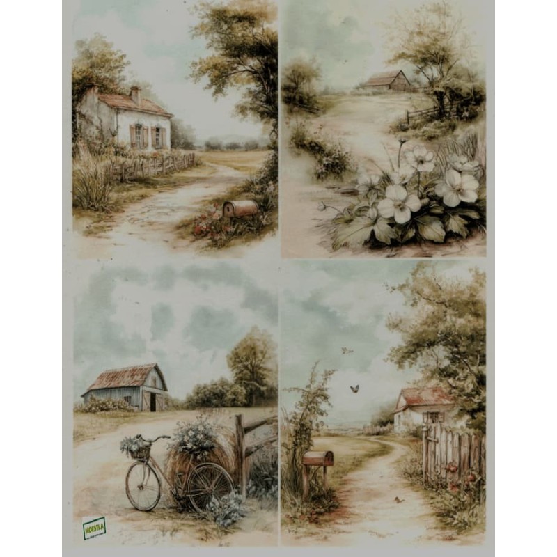 1papier riz Paysage-R2576