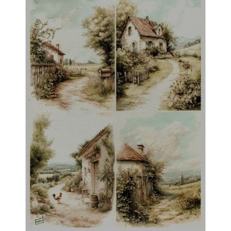 1papier riz Paysage-R2577